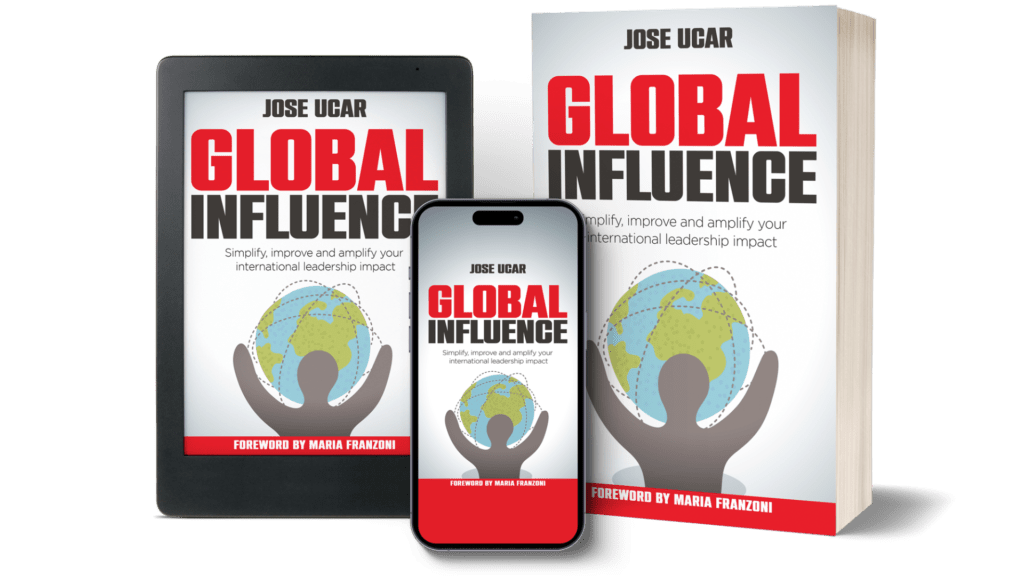 Global Influence 3D book montage 1