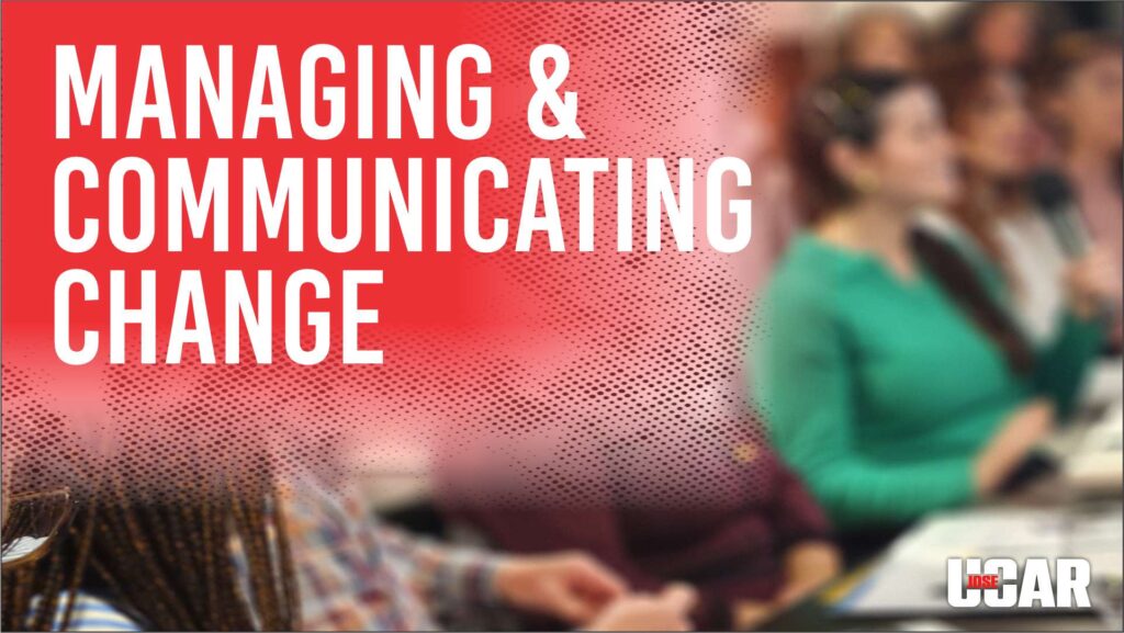 Managing and Communicating Change Jose Ucar London Communication Coach and Trainer 1